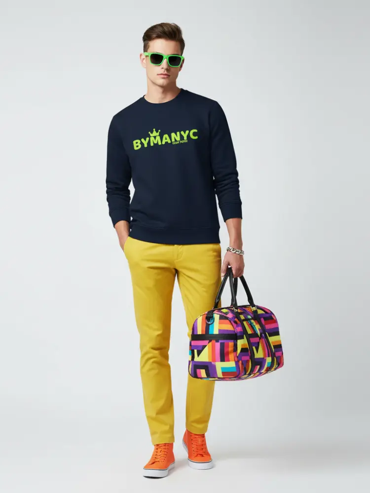 Unisex Organic Sweatshirt LOVE PARK AVENUE – BYMANYC ® New York | Vegan Streetwear by BYMANYC ® New York