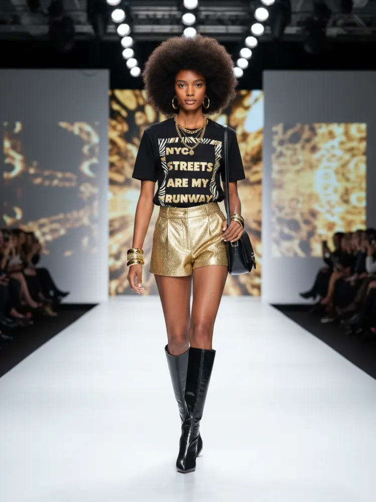 Unisex T-Shirt NYC Streets Are My Runway – BYMANYC ® New York by BYMANYC ® New York