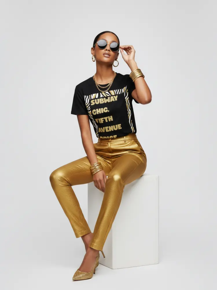 Unisex T-Shirt Subway Chic, Fifth Avenue Price – BYMANYC ® New York by BYMANYC ® New York