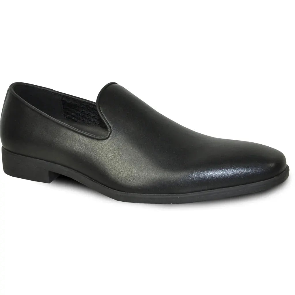"Galileo" Black Matte Tuxedo Shoes by Tux-USA