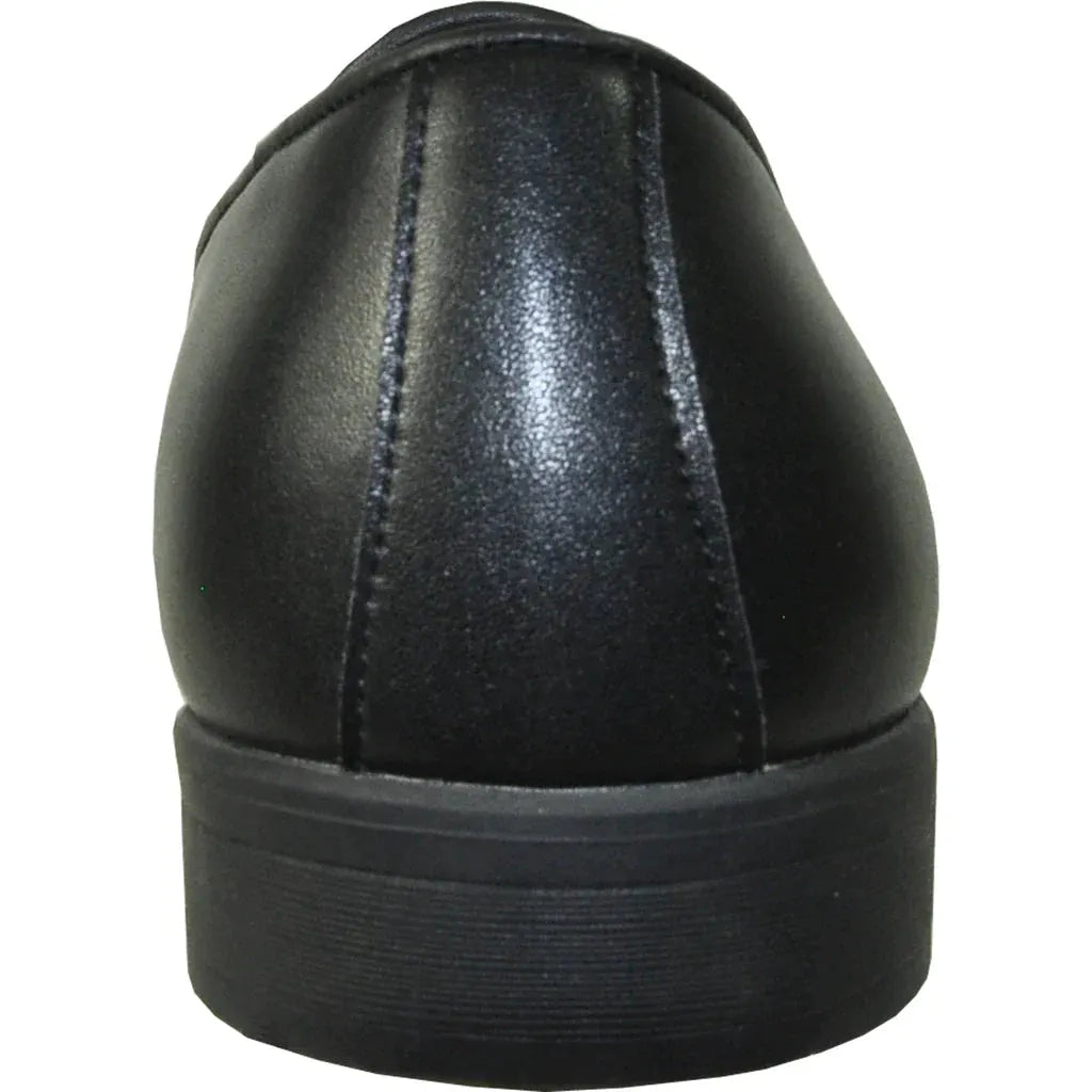 "Galileo" Black Matte Tuxedo Shoes by Tux-USA