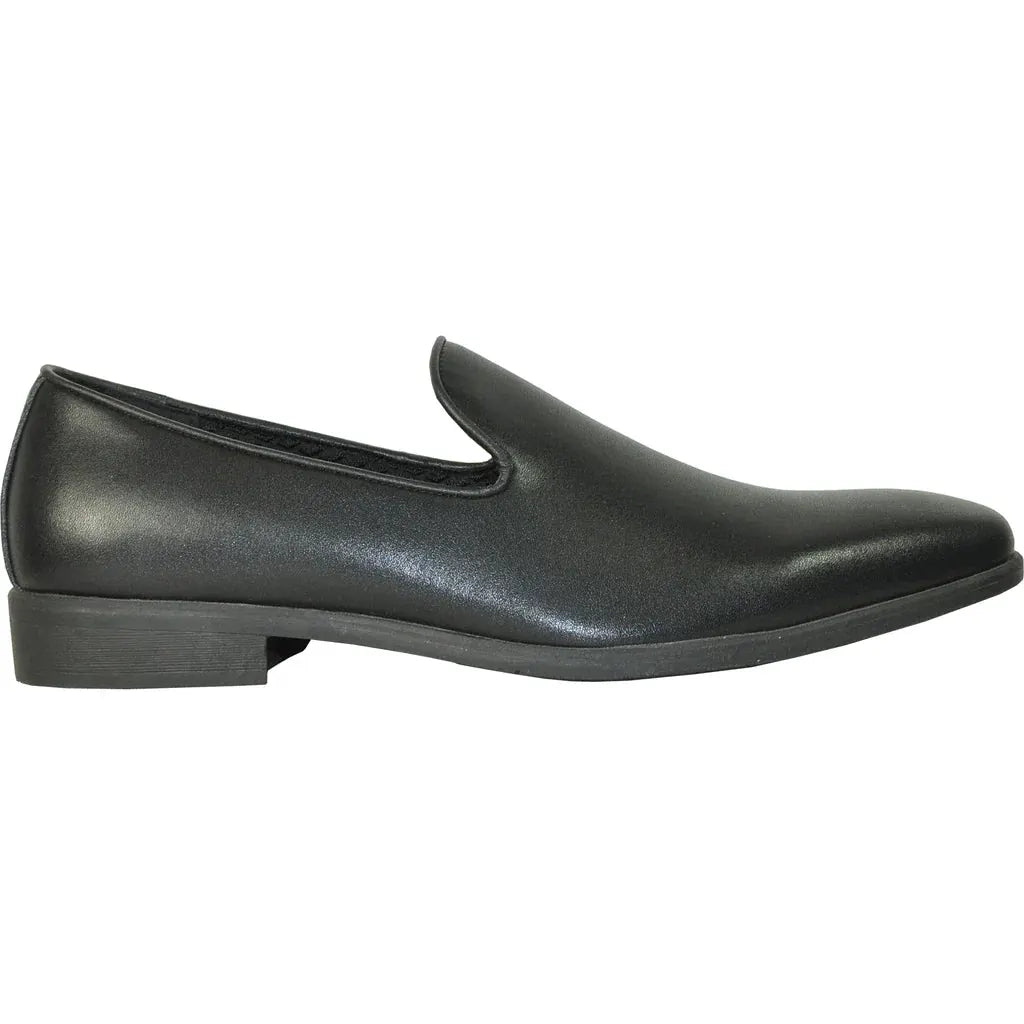 "Galileo" Black Matte Tuxedo Shoes by Tux-USA