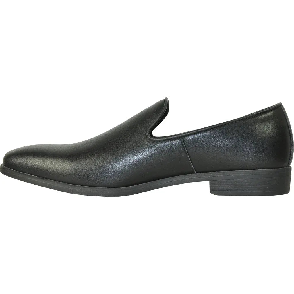 "Galileo" Black Matte Tuxedo Shoes by Tux-USA