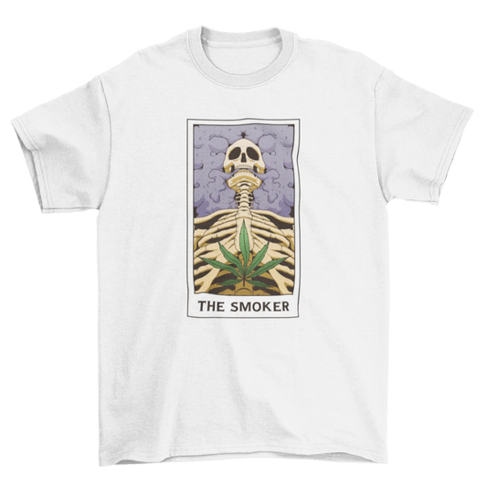 Tarot card the smoker T-shirt by Turquoise Theseus