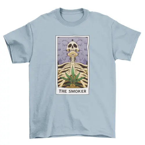 Tarot card the smoker T-shirt by Turquoise Theseus