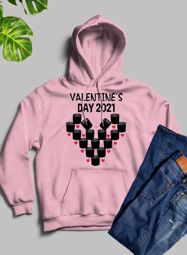 Valentines Day 2021 Hoodie by Merch