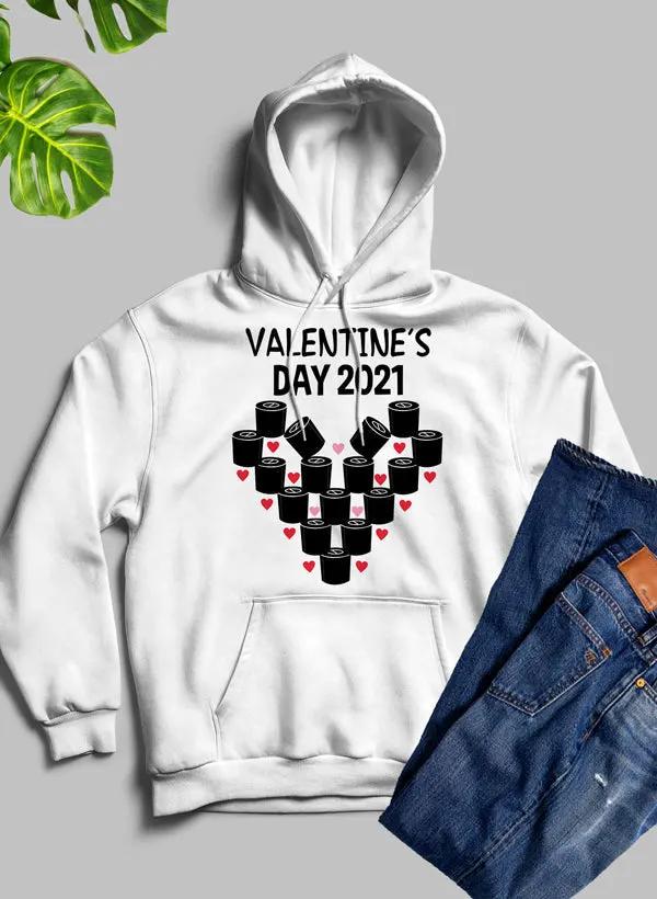 Valentines Day 2021 Hoodie by Merch