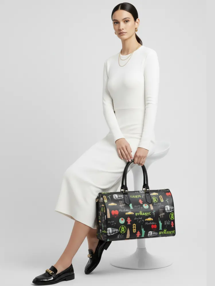 RÊVERIE ÉLÉGANTE Manhattan Handbag – BYMANYC ® New York | Vegan & Eco Luxury by BYMANYC ® New York