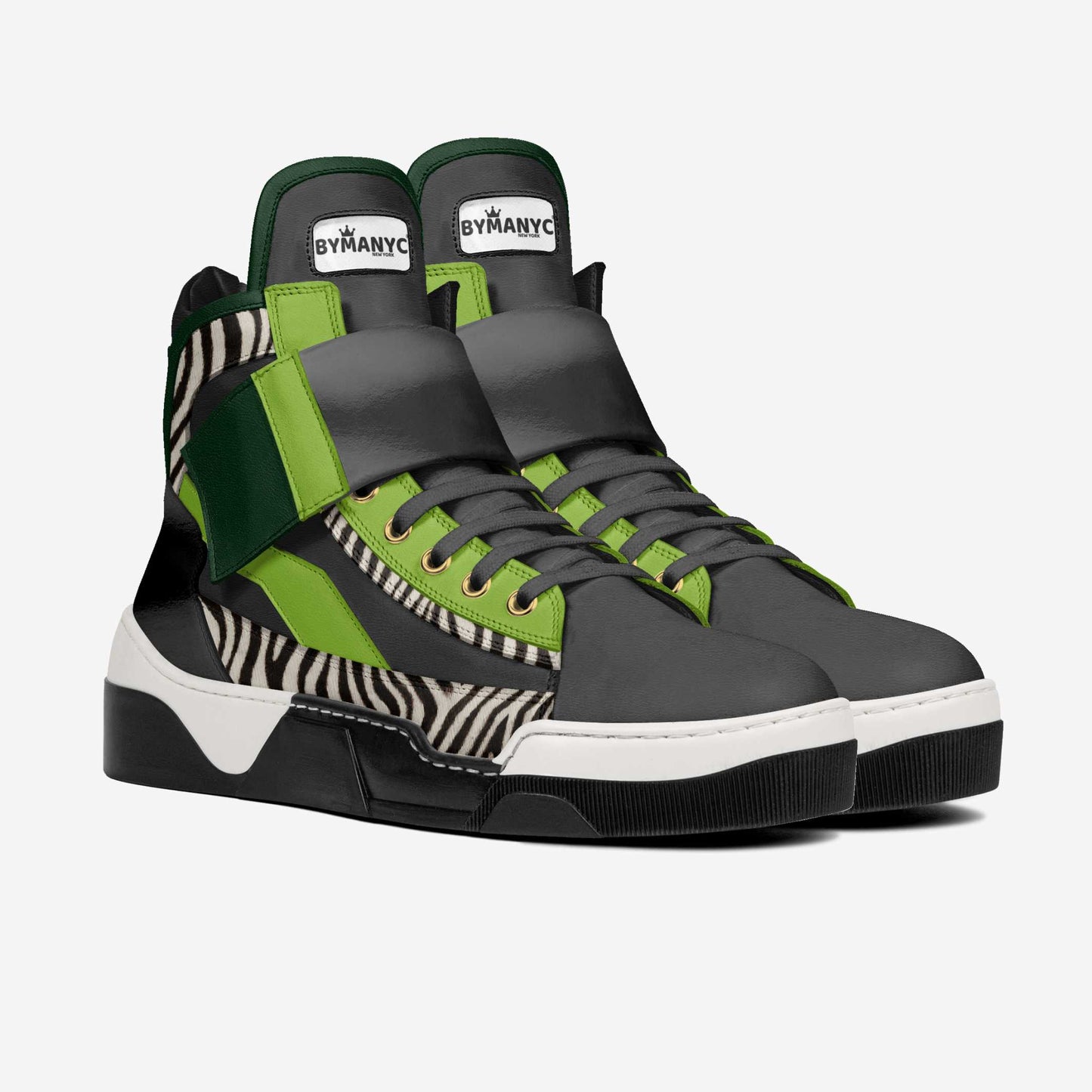 Vegan High-Top BYMANYC ® New York Broadway Nocturne-3