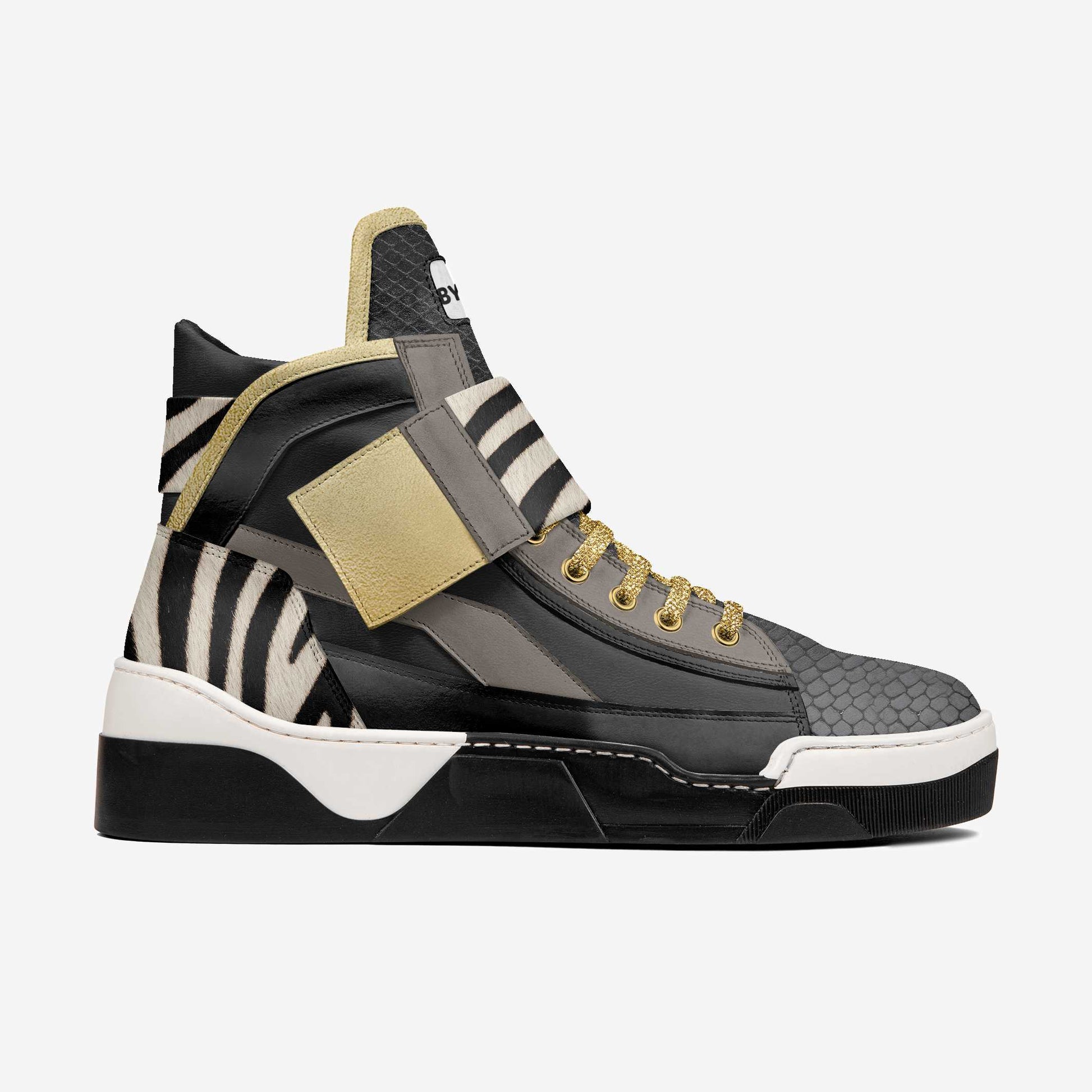Vegan High-Top BYMANYC ® New York Chelsea Art Pulse by BYMANYC ® New York