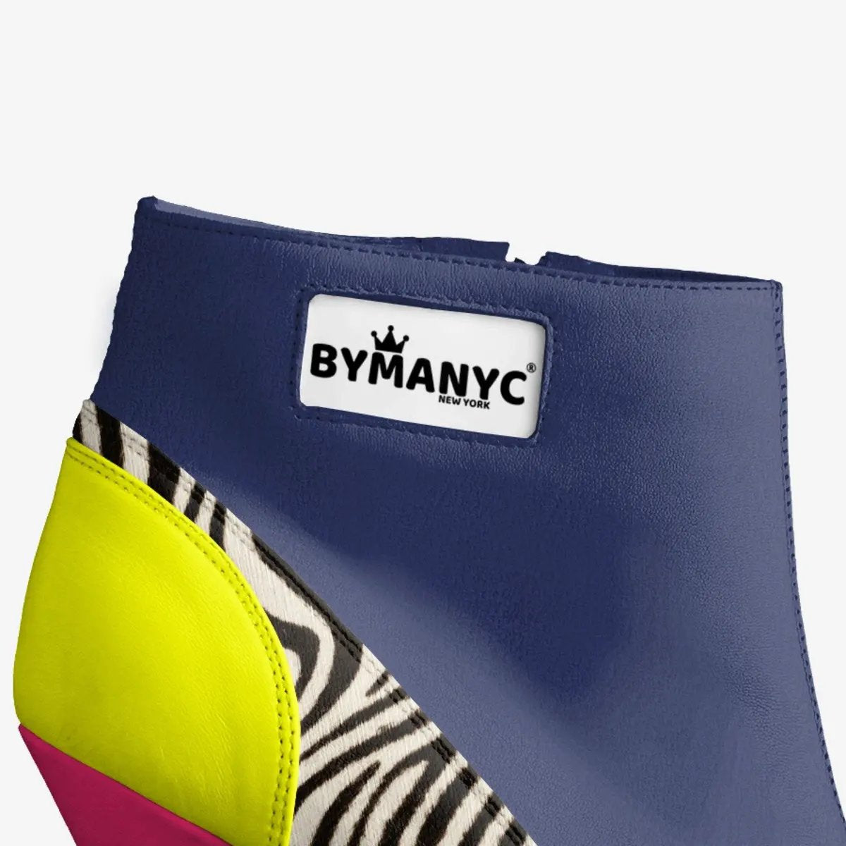Vegan Platform Ankle Boots BYMANYC ® New York Bold Black by BYMANYC ® New York