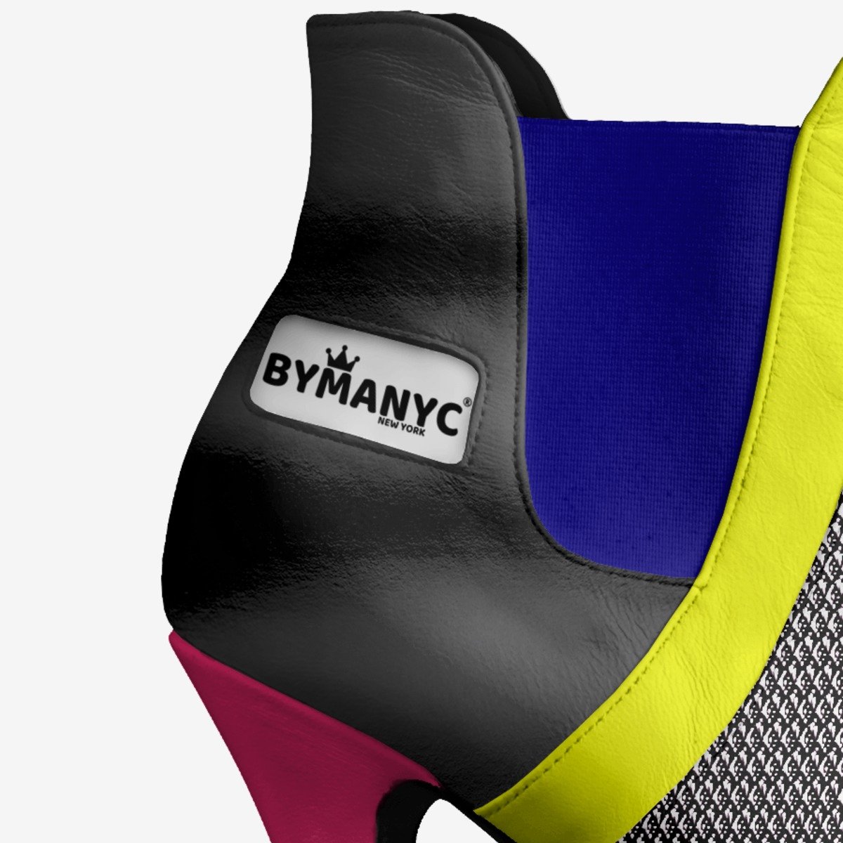 Vegan Platform Boots BYMANYC® New York Urban Chic Black-2