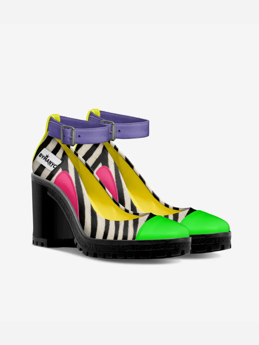 Vegan Women’s Stiletto Shoe BYMANYC ® New York – LITTLE ITALY Chic by BYMANYC ® New York