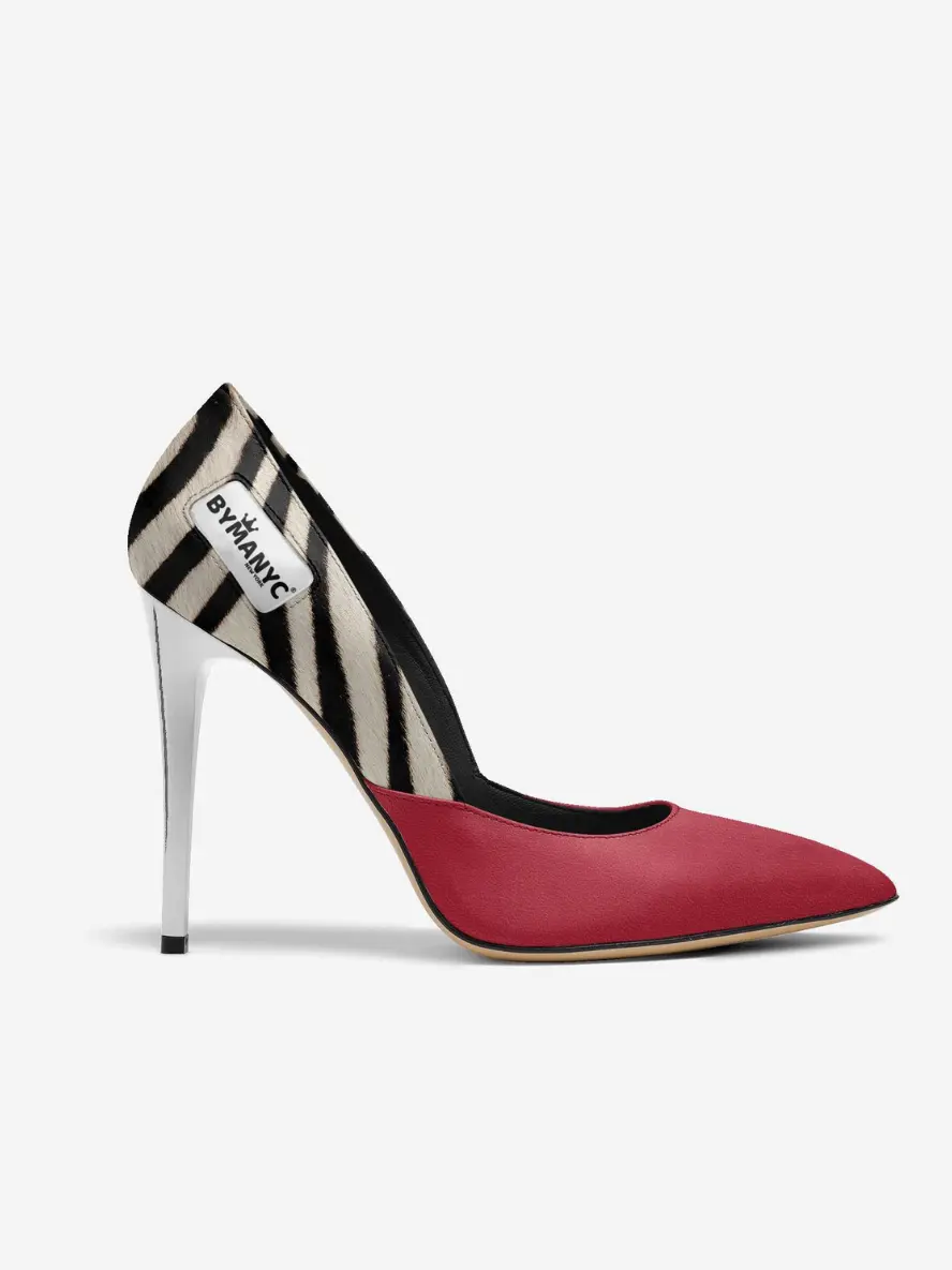 Vegan Women’s Stiletto Shoe BYMANYC ® New York – SOHO Midnight Edge by BYMANYC ® New York