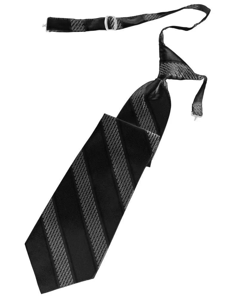 Venetian Stripe Necktie Pre-Tied by Tux-USA
