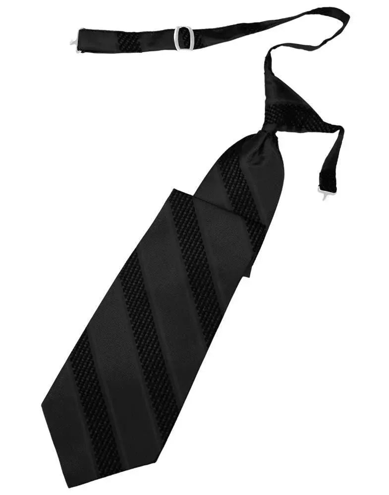 Venetian Stripe Necktie Pre-Tied by Tux-USA