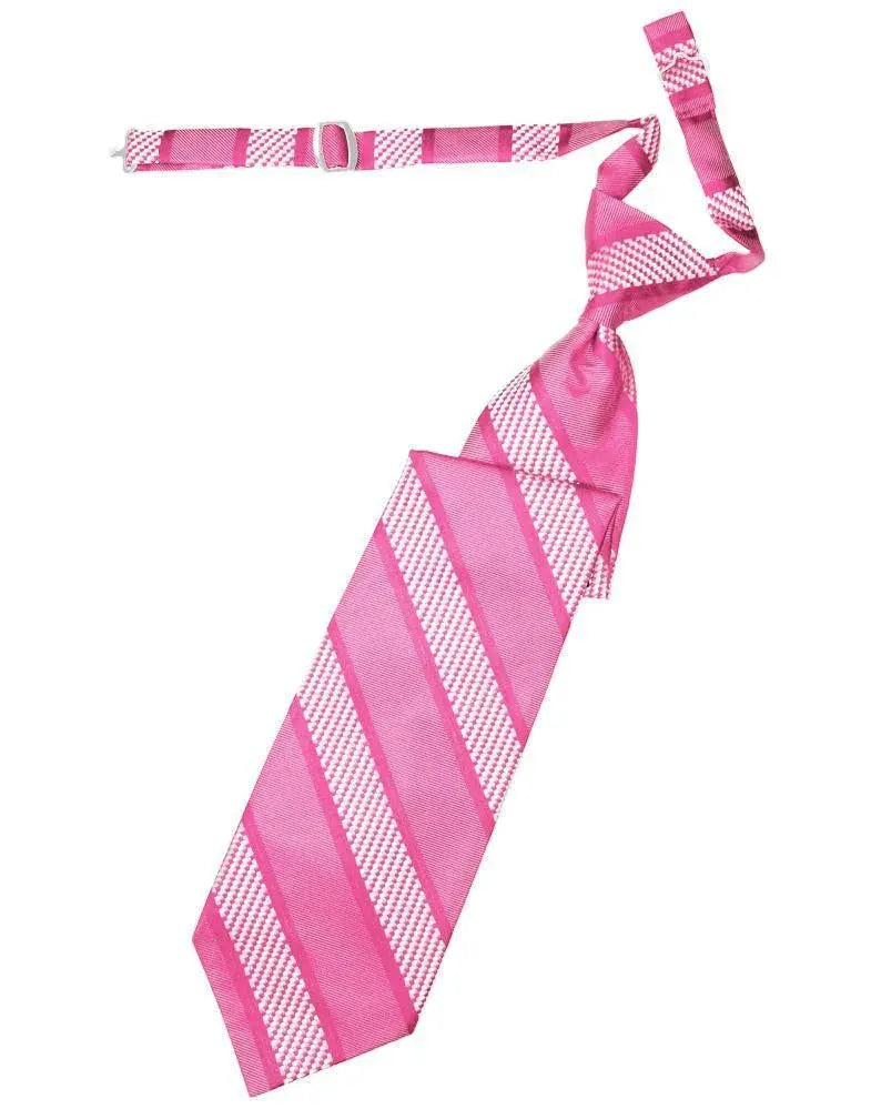 Venetian Stripe Necktie Pre-Tied by Tux-USA