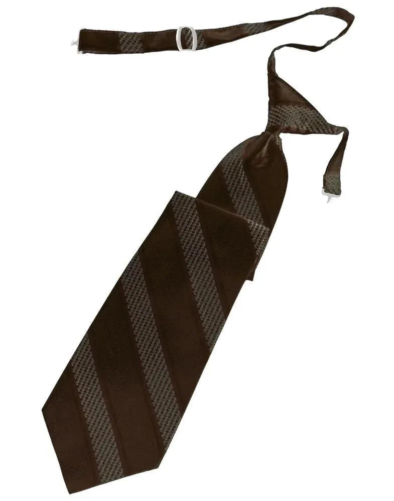 Venetian Stripe Necktie Pre-Tied by Tux-USA
