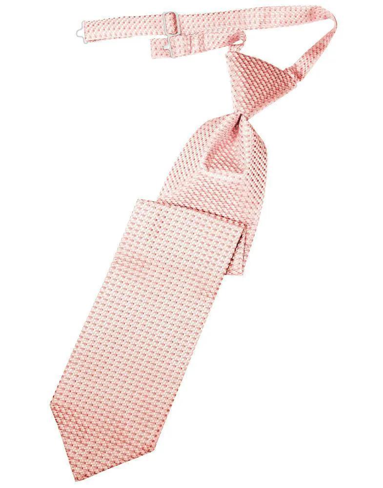 Necktie For Kids Venetian Pattern Diamond Grid Formal Attire by Tux-USA