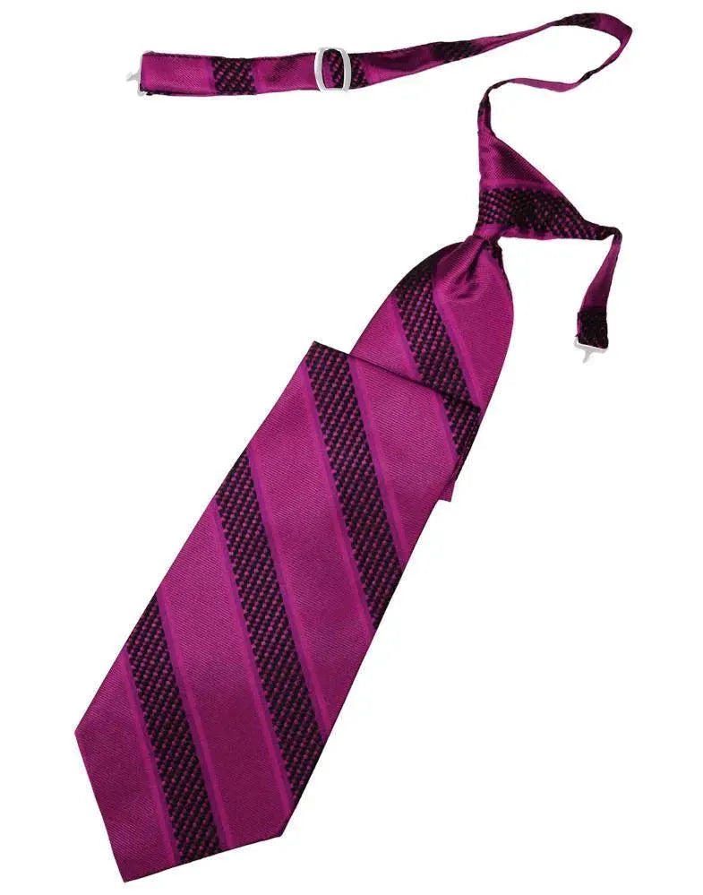Venetian Stripe Necktie Pre-Tied by Tux-USA