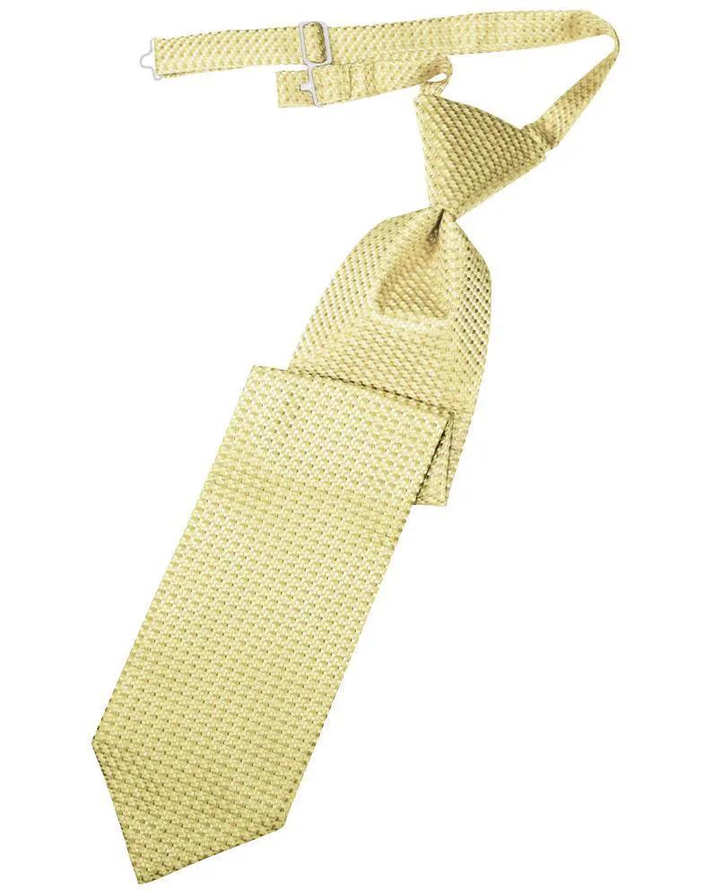 Necktie For Kids Venetian Pattern Diamond Grid Formal Attire by Tux-USA