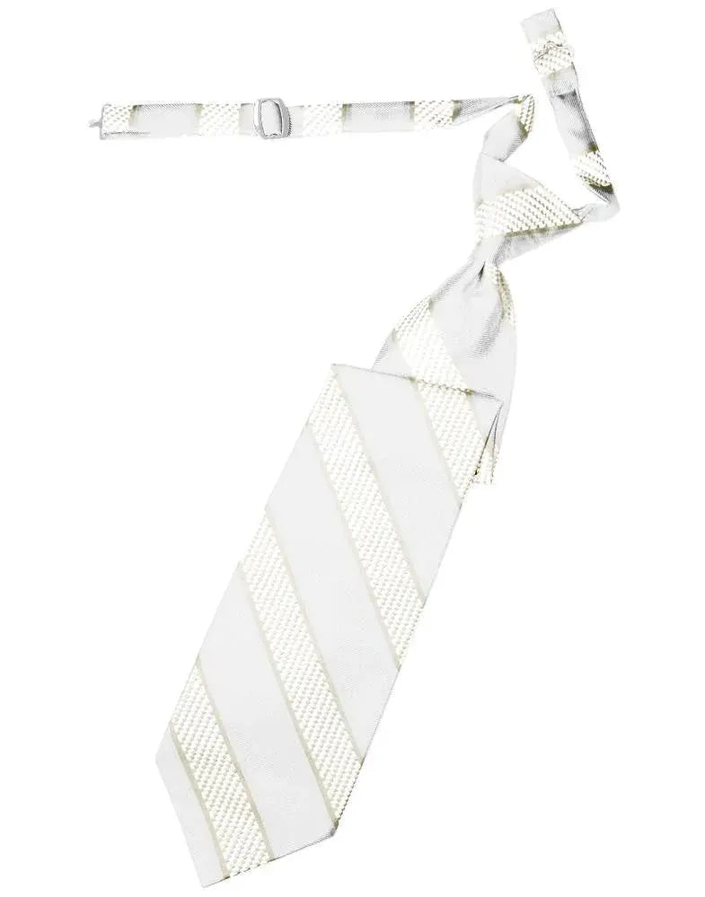 Venetian Stripe Necktie Pre-Tied by Tux-USA