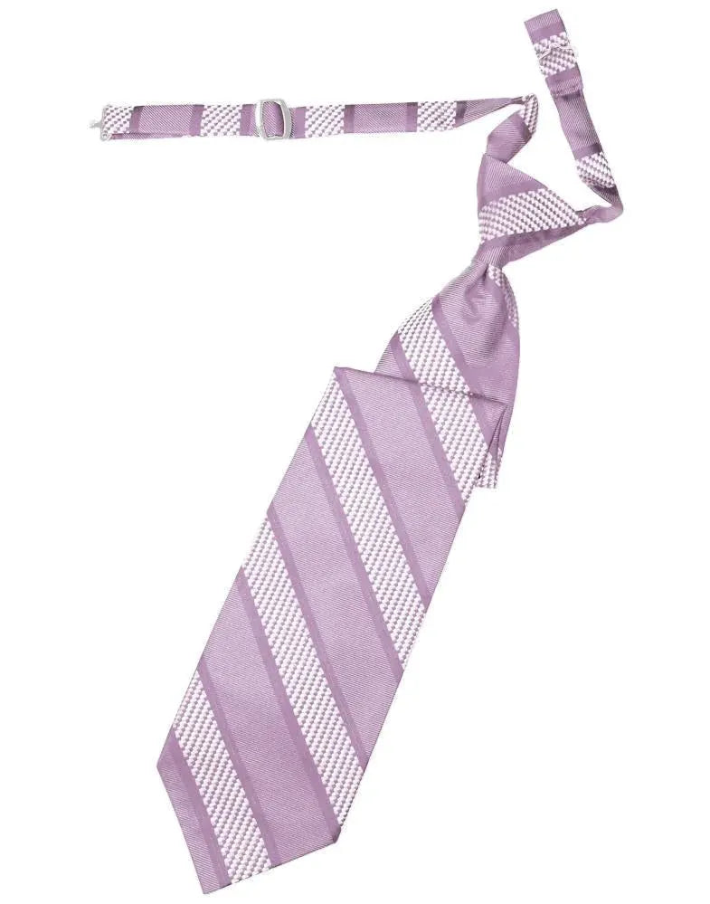 Venetian Stripe Necktie Pre-Tied by Tux-USA