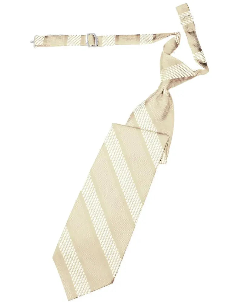 Venetian Stripe Necktie Pre-Tied by Tux-USA