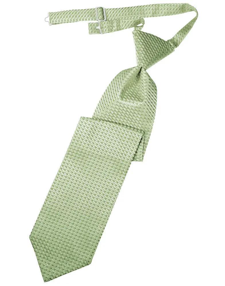 Necktie For Kids Venetian Pattern Diamond Grid Formal Attire by Tux-USA