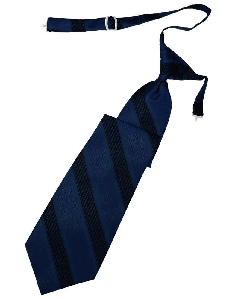 Venetian Stripe Necktie Pre-Tied by Tux-USA