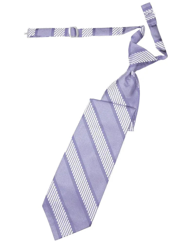 Venetian Stripe Necktie Pre-Tied by Tux-USA