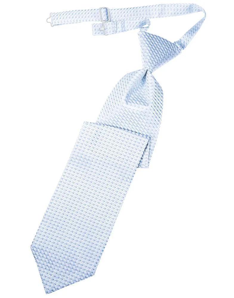 Necktie For Kids Venetian Pattern Diamond Grid Formal Attire by Tux-USA