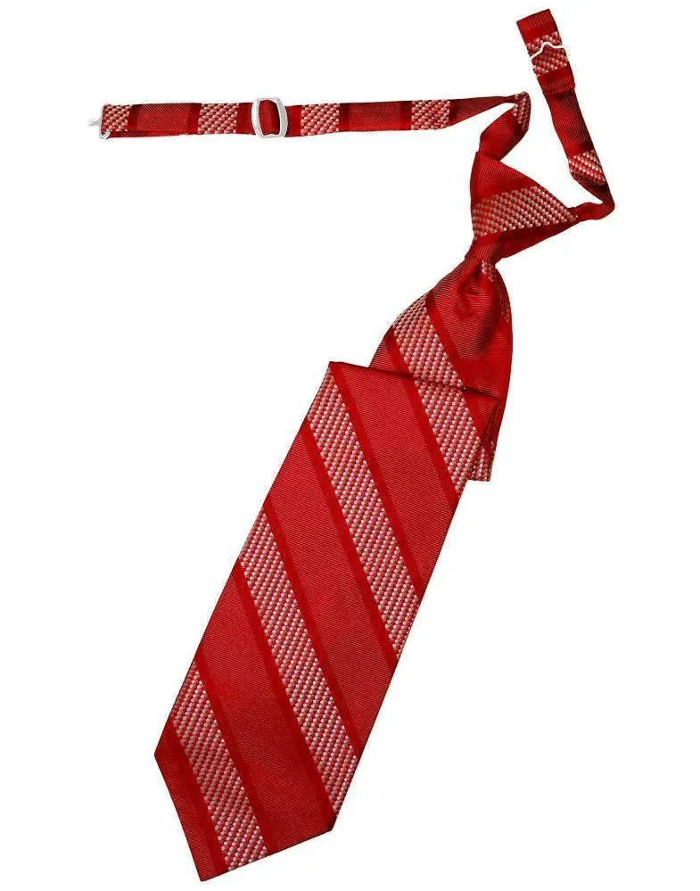 Venetian Stripe Necktie Pre-Tied by Tux-USA