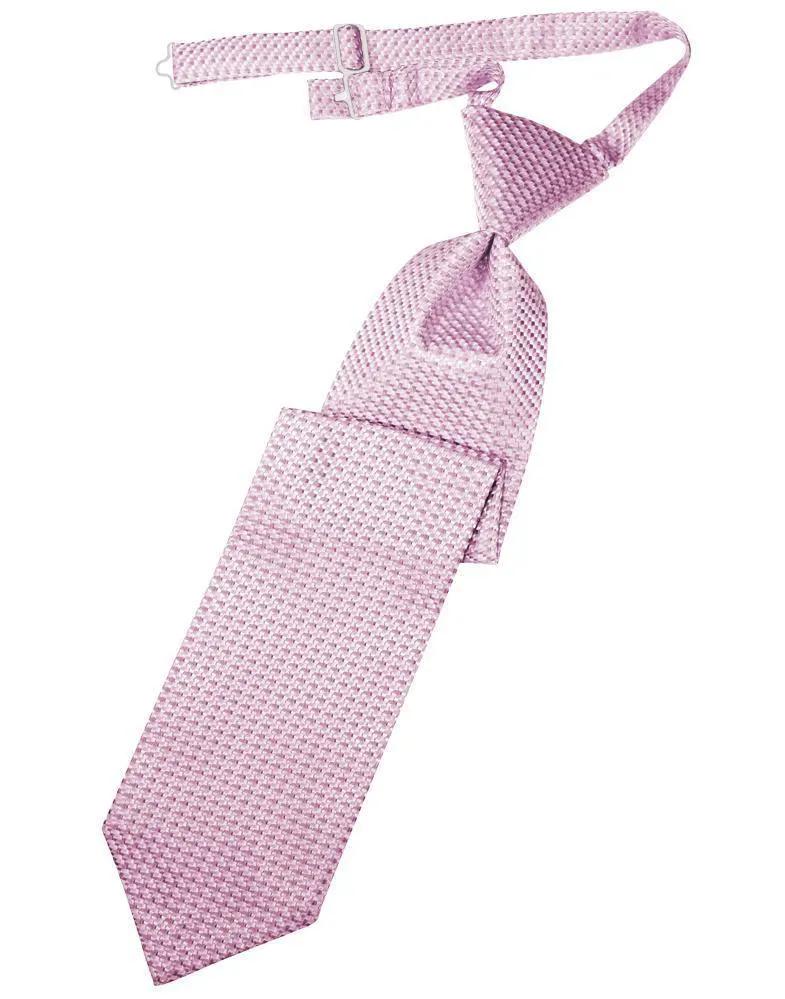 Necktie For Kids Venetian Pattern Diamond Grid Formal Attire by Tux-USA