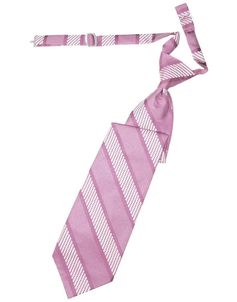 Venetian Stripe Necktie Pre-Tied by Tux-USA
