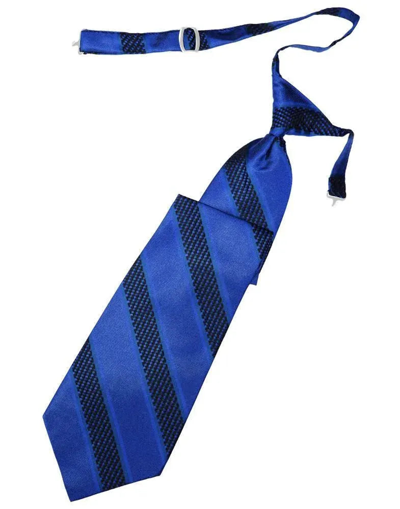 Venetian Stripe Necktie Pre-Tied by Tux-USA