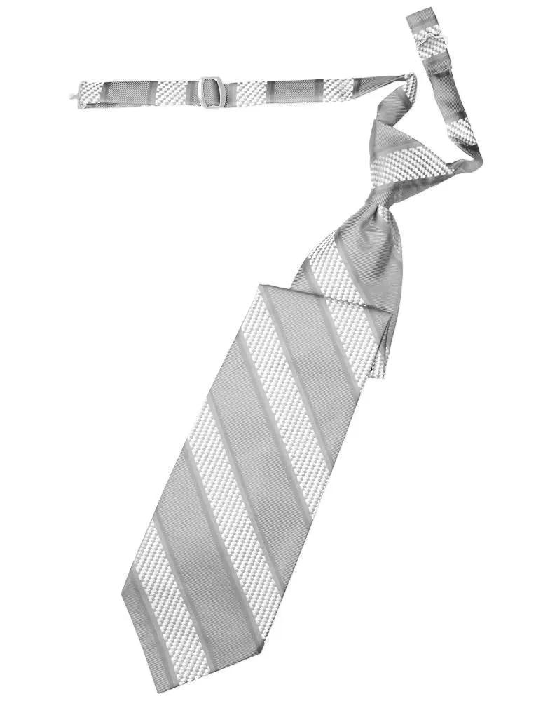 Venetian Stripe Necktie Pre-Tied by Tux-USA