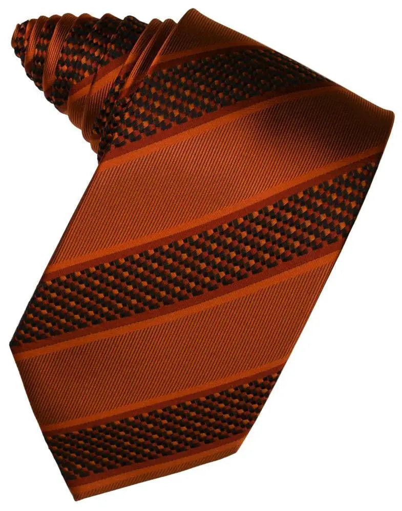 Venetian Stripe Necktie Self Tie by Tux-USA