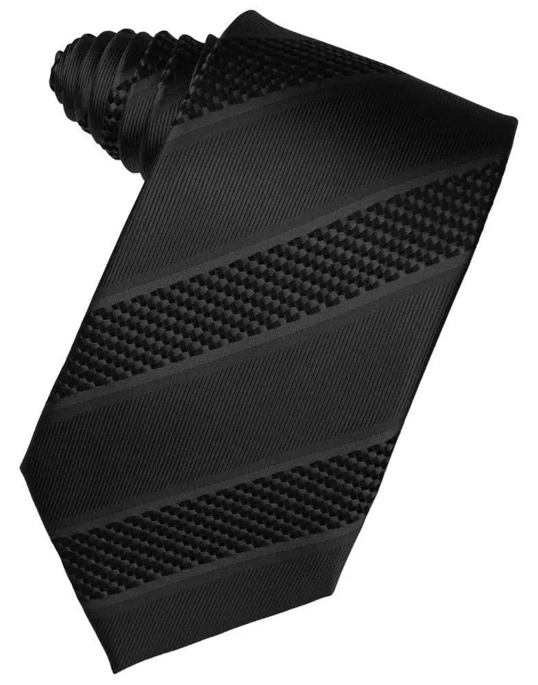 Venetian Stripe Necktie Self Tie by Tux-USA