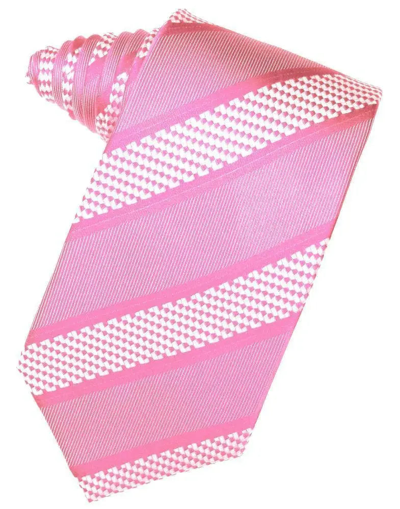 Venetian Stripe Necktie Self Tie by Tux-USA