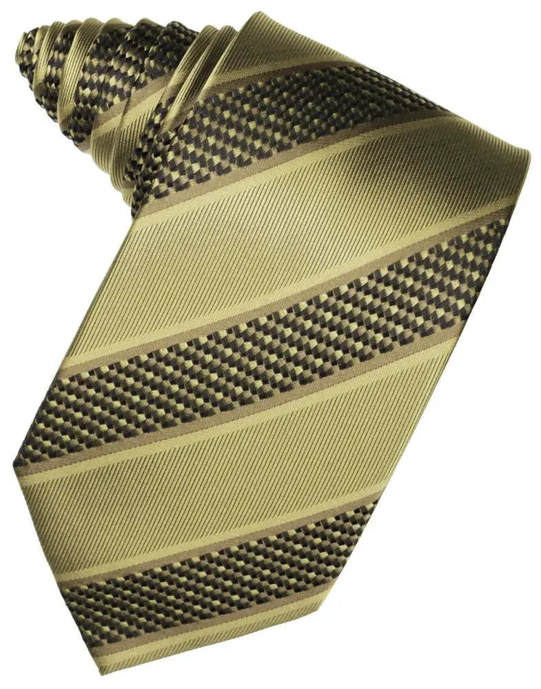 Venetian Stripe Necktie Self Tie by Tux-USA