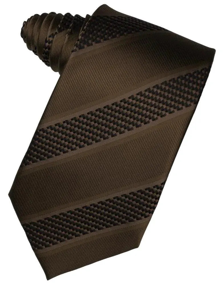 Venetian Stripe Necktie Self Tie by Tux-USA