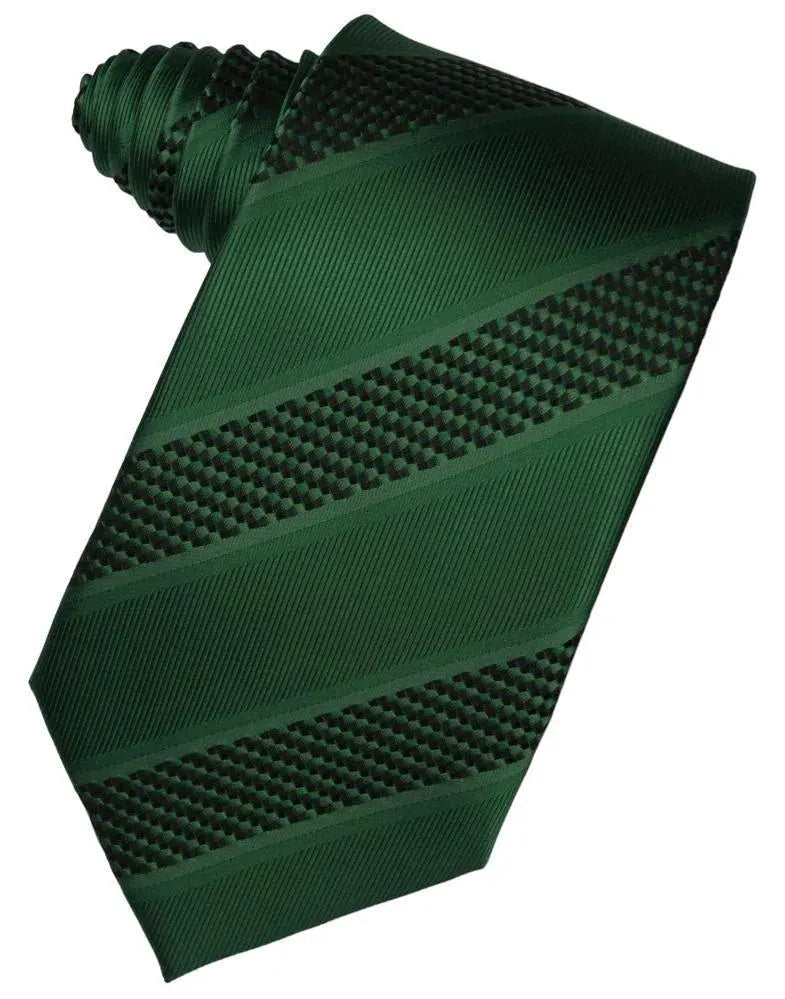 Venetian Stripe Necktie Self Tie by Tux-USA