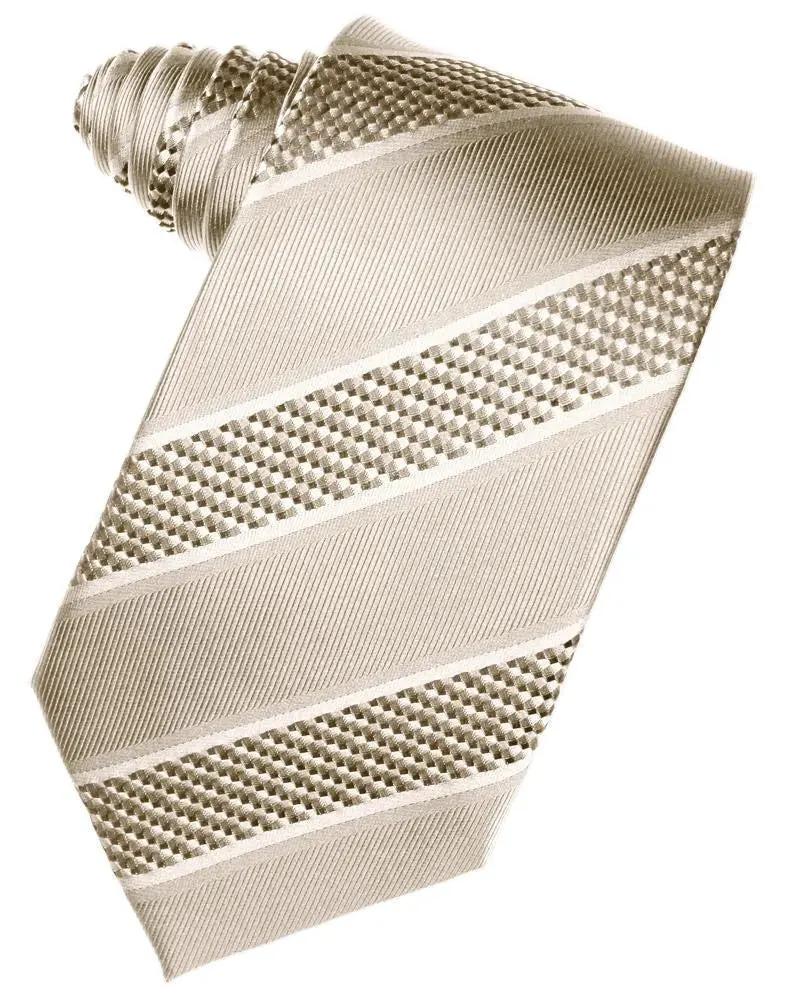 Venetian Stripe Necktie Self Tie by Tux-USA