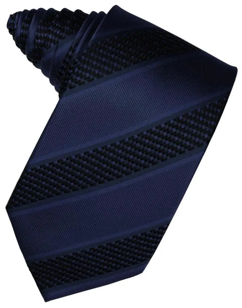 Venetian Stripe Necktie Self Tie by Tux-USA