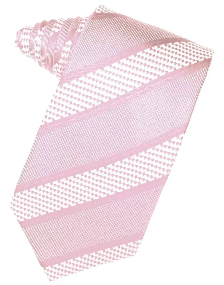 Venetian Stripe Necktie Self Tie by Tux-USA