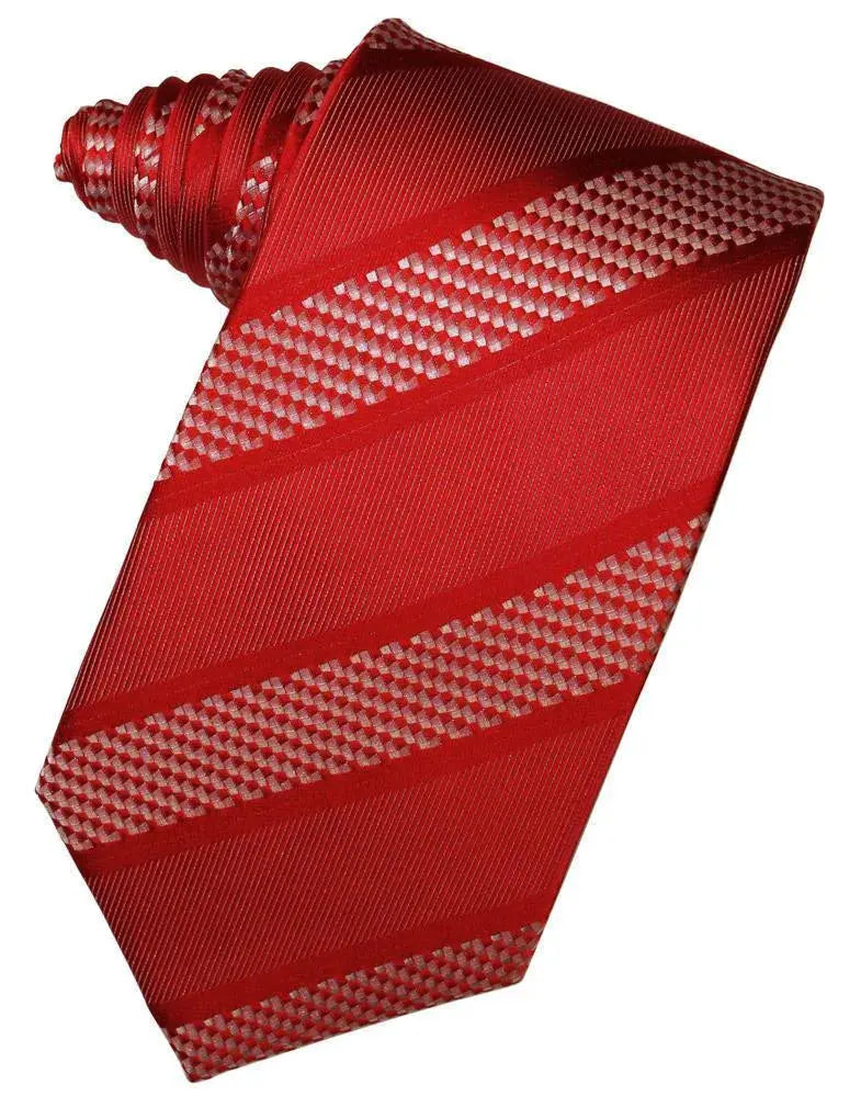 Venetian Stripe Necktie Self Tie by Tux-USA