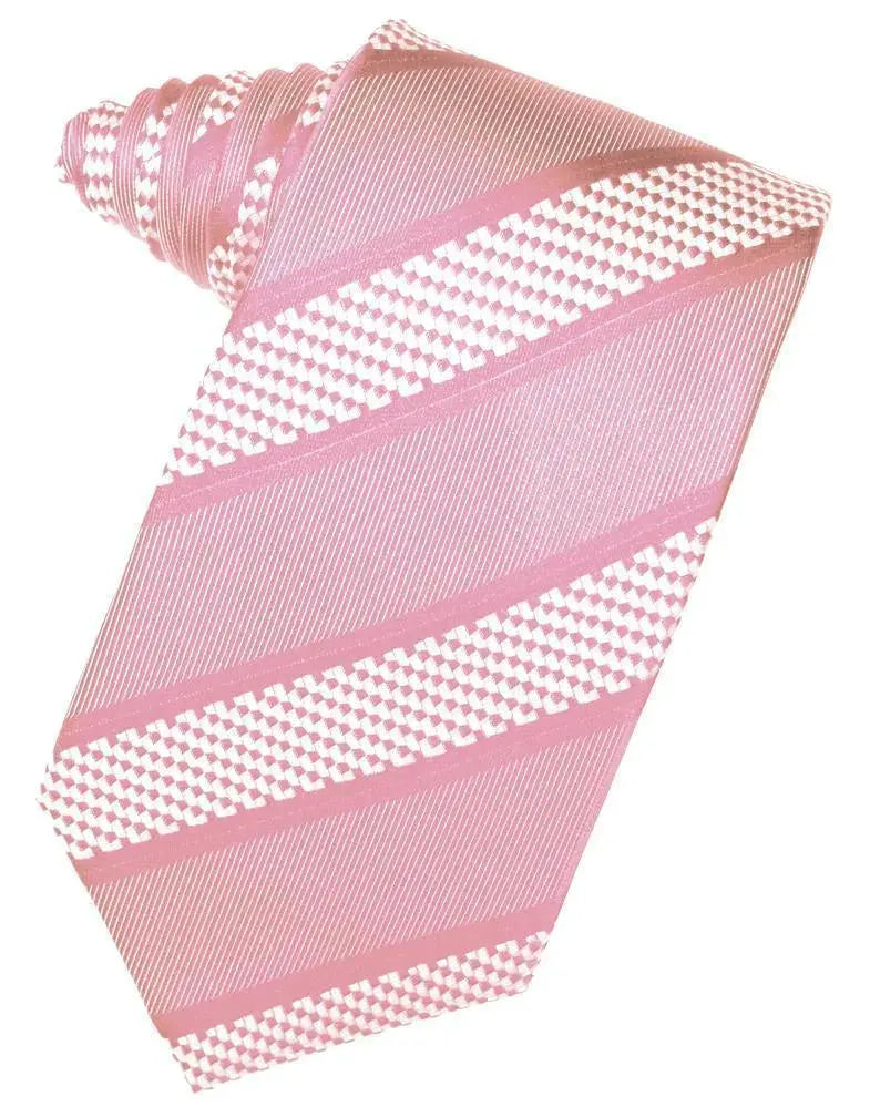 Venetian Stripe Necktie Self Tie by Tux-USA