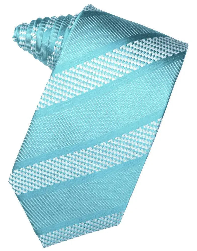 Venetian Stripe Necktie Self Tie by Tux-USA
