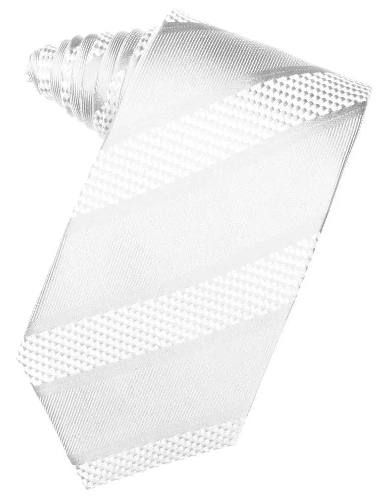 Venetian Stripe Necktie Self Tie by Tux-USA